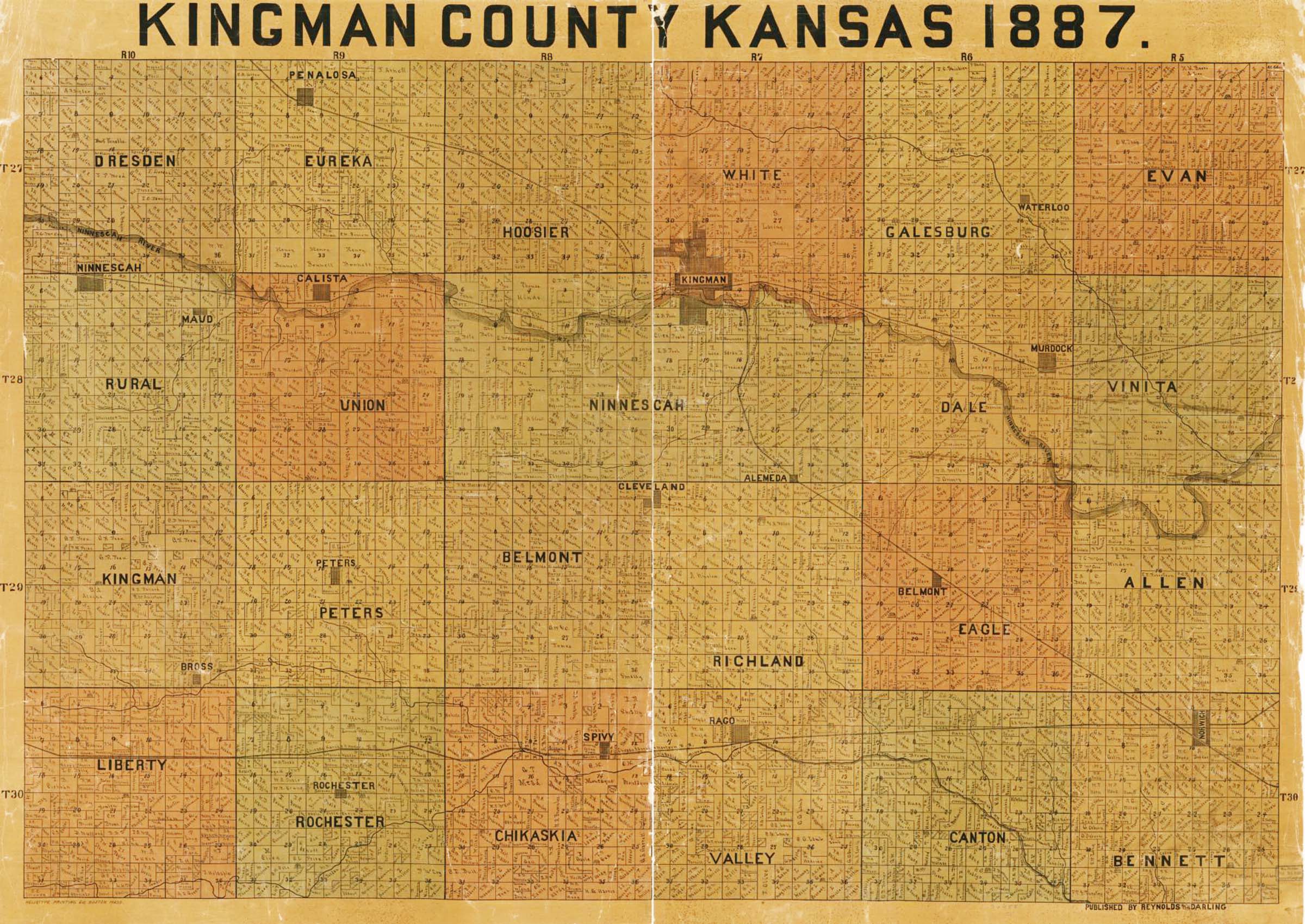 kingman county kansas 1887
